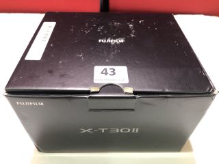 FUJIFILM X-T30II  MEGAPIXELS MIRRORLESS CAMERA IN BLACK. (WITH BOX)  [JPTN35259]