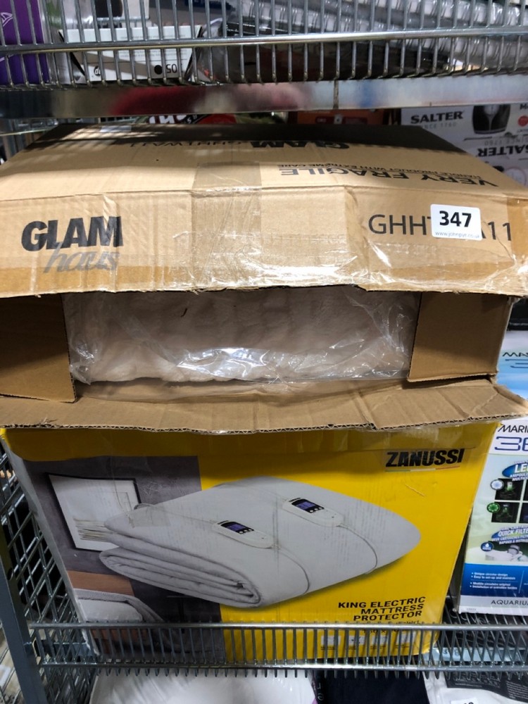 John Pye Auctions 3 X COMFORT ITEMS TO INCLUDE ZANUSSI ELECTRIC BLANKET