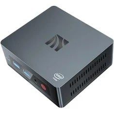 KUYIA MINI PC GK 35 SERIES PC 256GB PC (ORIGINAL RRP - £170.00) IN BLACK. (WITH BOX). INTEL CELERON J4105, 8GB RAM, . (SEALED UNIT). [JPTC56656]