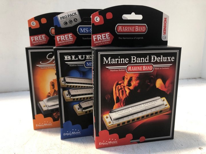 John Pye Auctions 3 X ASSORTED HOHNER DIATONIC HARMONICAS TO INCLUDE