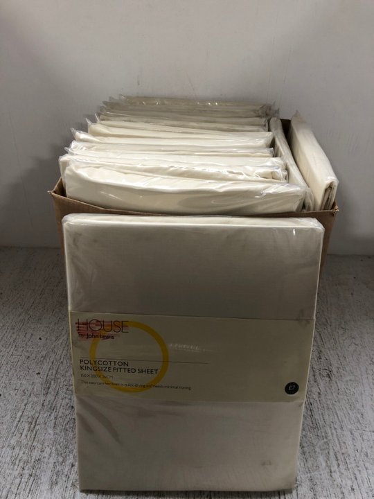 John Pye Auctions QTY OF JOHN LEWIS & PARTNERS POLYCOTTON KINGSIZE