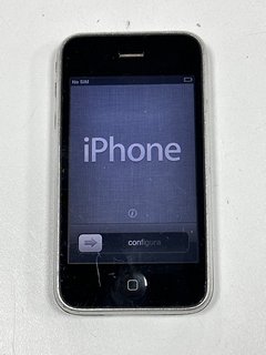 APPLE IPHONE 3GS 16 GB SMARTPHONE IN BLACK: MODEL NO A1303 (UNIT ONLY) [JPTM101154]