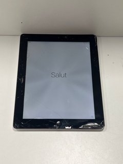 APPLE IPAD 4 16 GB TABLET WITH WIFI IN SILVER: MODEL NO A1458 (UNIT ONLY) [JPTM103491]