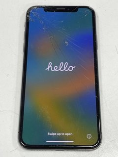 APPLE IPHONE X 64 GB SMARTPHONE: MODEL NO A1901 (UNIT ONLY) [JPTM104541]