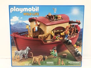 PLAYMOBIL - 9373 WILDLIFE FLOATING NOAH'S ARK PLAYSET TOTAL RRP £107
