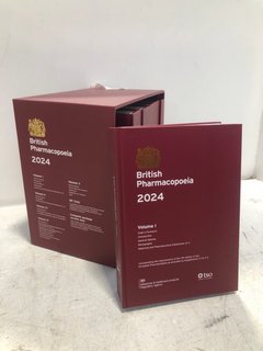 BRITISH PHARMACOPOEIA 2024 COLLECTION RRP - £831: LOCATION - E1*