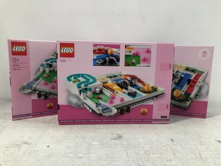 3 X LEGO LIMITED EDITION MAGIC MAZE BUILD KITS MODEL: 40596: LOCATION - E1