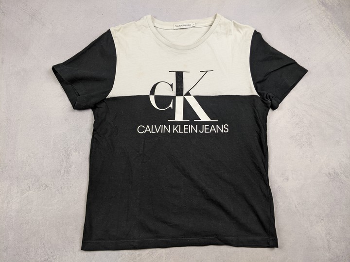 Calvin Klein Boys Organic Cotton Colourblock T-Shirt, 12 Years