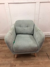 JOHN LEWIS ARLO ARMCHAIR RRP £449: LOCATION - MIDDLE FLOOR(COLLECTION OR OPTIONAL DELIVERY AVAILABLE)
