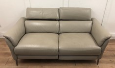 MISSOURI 2.5 SEATER POWER RECLINER SOFA WITH POWER HEADREST RRP £1950: LOCATION - GARAGE FLOOR(COLLECTION OR OPTIONAL DELIVERY AVAILABLE)