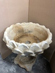 LARGE DAHLIA PETAL URN - COLLECTION ONLY - LOCATION FRONT FLOOR