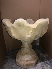TULIP URN ON HEXAGONAL BASE - COLLECTION ONLY - LOCATION FRONT FLOOR