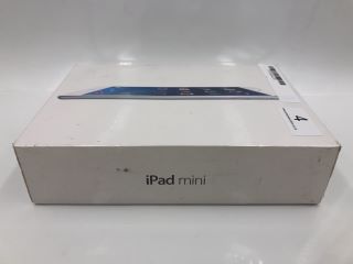 APPLE IPAD MINI 2 WIFI A1489 16GB TABLET WITH WIFI (ORIGINAL RRP - £130): MODEL NO ME279B/A (WITH BOX & ALL ACCESSORIES). (SEALED UNIT).: LOCATION - A RACK
