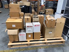 PALLET OF ASSORTED ITEMS TO INCLUDE COPPERS FIAAM FILTERS AIR FILTER AEK2618 (BLOCK A) (COLLECTION ONLY)