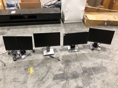4 X ASSORTED ITEMS TO INCLUDE DELL COMPUTER MONITOR (BLOCK A) (COLLECTION ONLY)