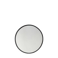 HIGGINS ROUND MIRROR BLACK - RRP £179 (BLOCK A)(COLLECTION OR OPTIONAL DELIVERY AVAILABLE*)