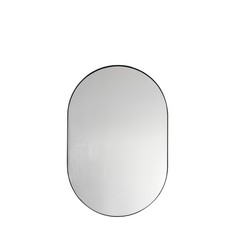 HURSTON ELLIPSE MIRROR BLACK - RRP £269 (BLOCK A)(COLLECTION OR OPTIONAL DELIVERY AVAILABLE*)