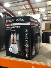 2 X RUSSELL HOBBS FOOD COLLECTION JUG BLENDER TO INCLUDE TEFAL BLENDFORCE BLENDER (ROW 1)