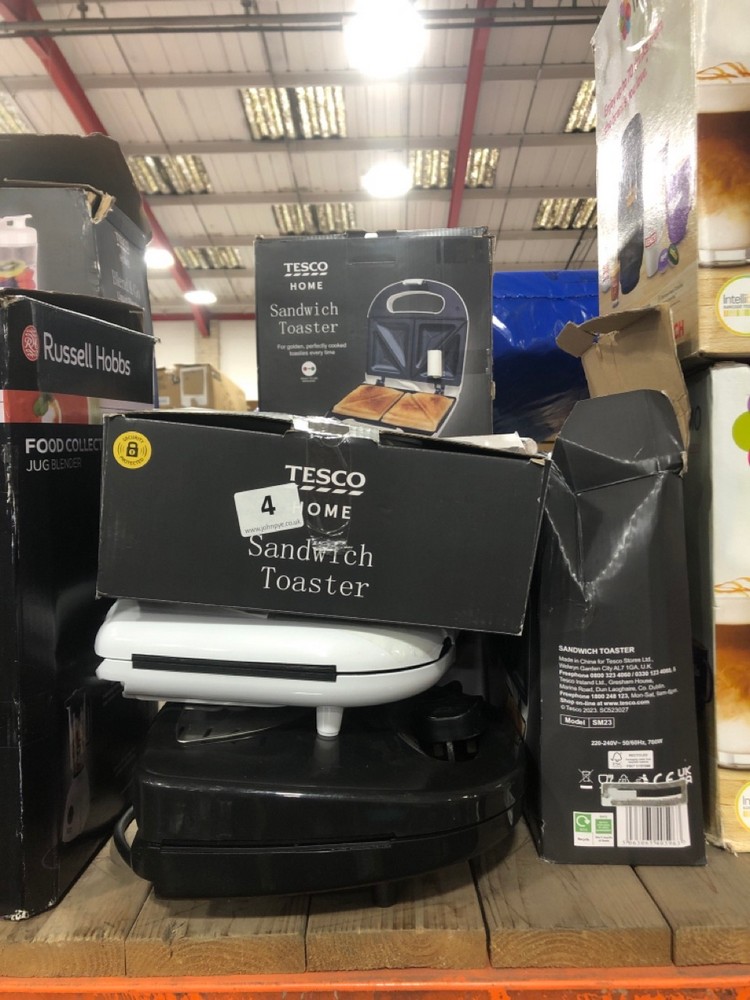 John Pye Auctions 6 X ASSORTED ITEMS TO INCLUDE TESCO HOME SANDWICH