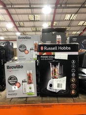 6 X ASSORTED ITEMS TO INCLUDE RUSSELL HOBBS FOOD COLLECTION JUG BLENDER (ROW 1)