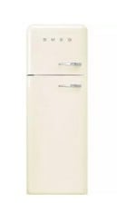 SMEG 60CM 50'S STYLE RIGHT HANDLE FROST FREE FRIDGE FREEZER IN CREAM - MODEL NO. FAB32RCR3UK (BLOCK A) (COLLECTION OR OPTIONAL DELIVERY AVAILABLE *)