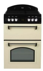 LEISURE FLAVEL 60CM RANGE COOKER IN CREAM - MODEL NO. CLA60GA - RRP £569 (BLOCK A) (COLLECTION OR OPTIONAL DELIVERY AVAILABLE *)