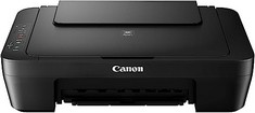 CANON AND HP 2X ITEMS TO INCLUDE PIXMA MG2550S AND ENVY 7430E PRINTERS IN BLACK AND WHITE. (WITH BOX AND UNIT ONLY) [JPTC57159]