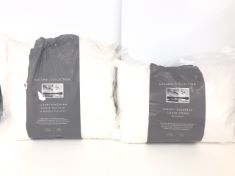 4 X ASSORTED BEDDING ITEMS INCLUDING NATURAL COLLECTION LUXURY EUROPEAN GOOSE DOWN PILLOW .