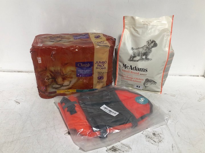 John Pye Auctions QTY OF ASSORTED PET ACCESSORIES AND FOOD TO INCLUDE