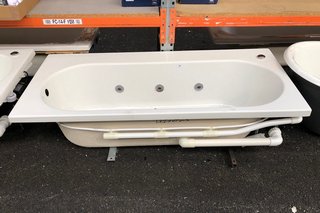 1680 X 760MM SINGLE ENDED 6 JET SPA BATH WITH MOTOR & SWITCHES - RRP £1455: LOCATION - B4
