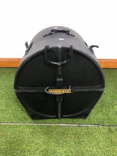 HARDCASE SET OF 3 BASS DRUM CASES - RRP £199: LOCATION - B1