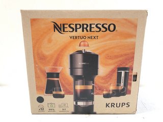 NESPRESSO VERTUO NEXT COFFEE MACHINE RRP - £150: LOCATION - A1 FRONT