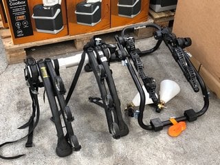 QTY OF ASSORTED ITEMS TO INCLUDE 3 BIKE REAR MOUNTED BIKE RACK - RRP: £99: LOCATION - B4