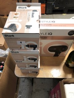 QTY OF ASSORTED SHARK STYLE IQ PRODUCTS TO INCLUDE SHARK STYLE IQ IONIC HAIRDRYER AND STYLER - COMBINED RRP: £259: LOCATION - B1T