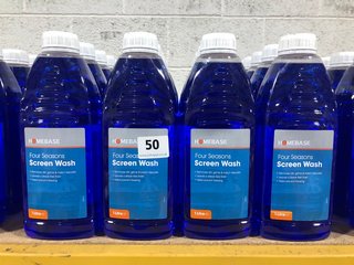 (COLLECTION ONLY) QTY OF FOUR SEASONS SCREEN WASH 1 LITRE: LOCATION - BR9