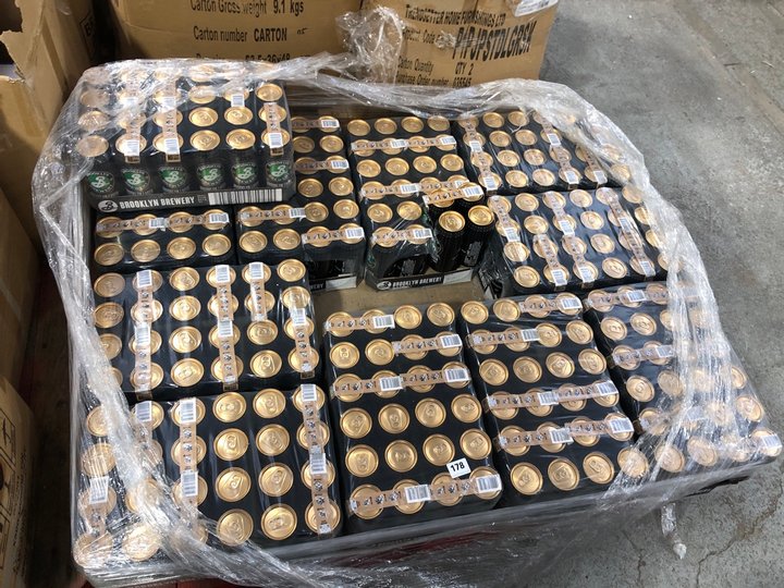 John Pye Auctions PALLET OF BROOKLYN BREWERY BROOKLYN AMBER LAGER 5.0
