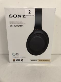 SONY WIRELESS NOISE CANCELLING STEREO HEADSET - MODEL WH-1000XM4