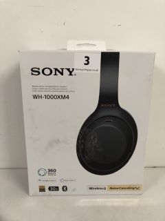 SONY WIRELESS NOISE CANCELLING STEREO HEADSET - MODEL WH-1000XM4