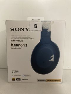SONY WIRELESS NOISE CANCELLING STEREO HEADSET - MODEL WH-H910N