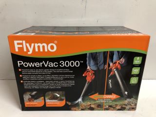 FLYMO POWER VAC 3000 LEAF BLOWER AND VACUUM