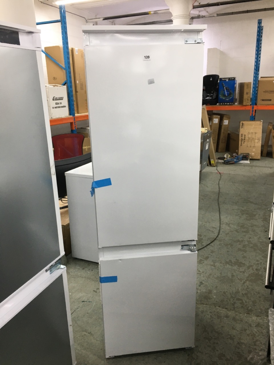 John Pye Auctions INDESIT INTEGRATED FRIDGE FREEZER MODEL NO