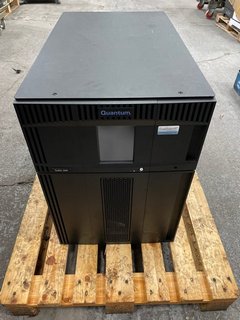 QUANTUM SCALAR I500 TAPE LIBRARY STORAGE SYSTEM: MODEL NO 8-00372-03 (UNIT ONLY, WEIGHT: >100KG) [JPTM105177]. PLEASE BRING SUITABLE MAN POWER AND VEHICLE. LOCATION - SALEROOM 18