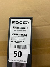 Mooer Micro Looper Loop Recording Pedal Serial 2258695