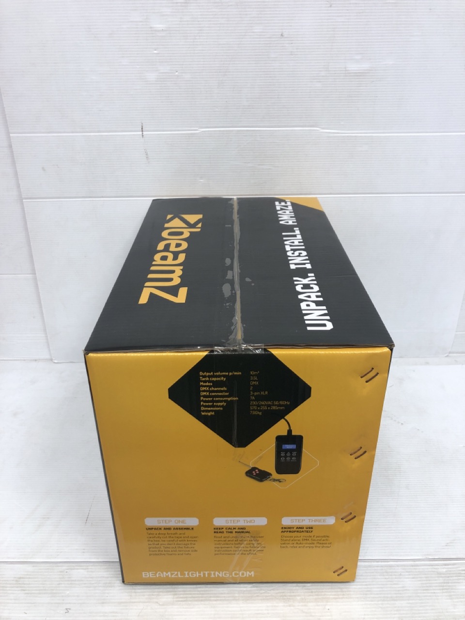 John Pye Auctions BEAMZ RAGE 1800 SNOW MACHINE RRP £165