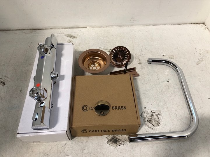 John Pye Auctions QTY OF ASSORTED ITEMS TO INCLUDE CARLISLE BRASS