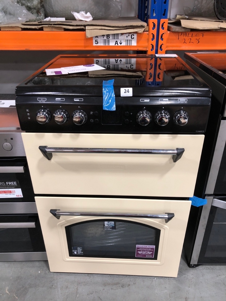 John Pye Auctions LEISURE 60CM RANGE STYLE COOKER WITH 2 OVENS IN