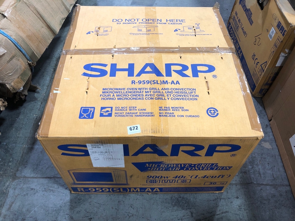 John Pye Auctions SHARP 40L 900W DIGITAL COMBINATION MICROWAVE OVEN