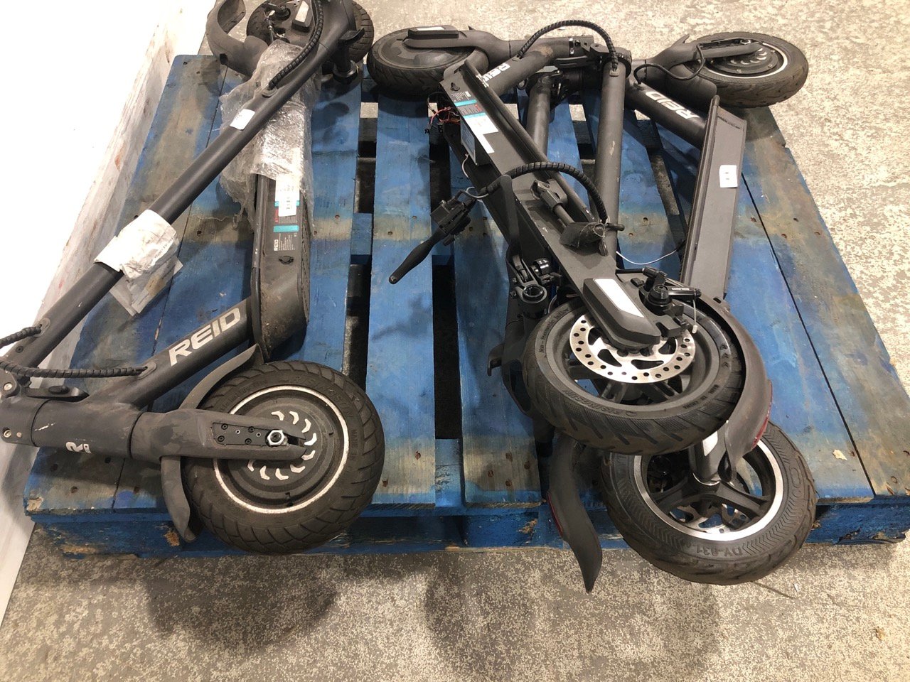 John Pye Auctions 3 X REID ELECTRIC SCOOTERS (SPARES AND REPAIRS)