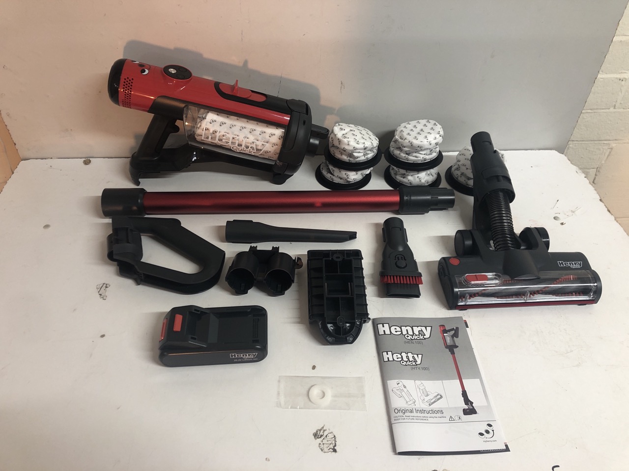 John Pye Auctions HENRY QUICK EMPTYING VACUUM CLEANER