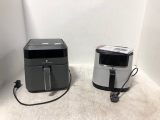 2 X COOK'S ESSENTIALS COMPACT AIR FRYERS: LOCATION - B3